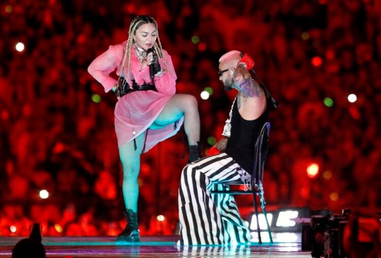 La controvertida imagen de Maluma junto a Madonna que despertó rumores de todo tipo
