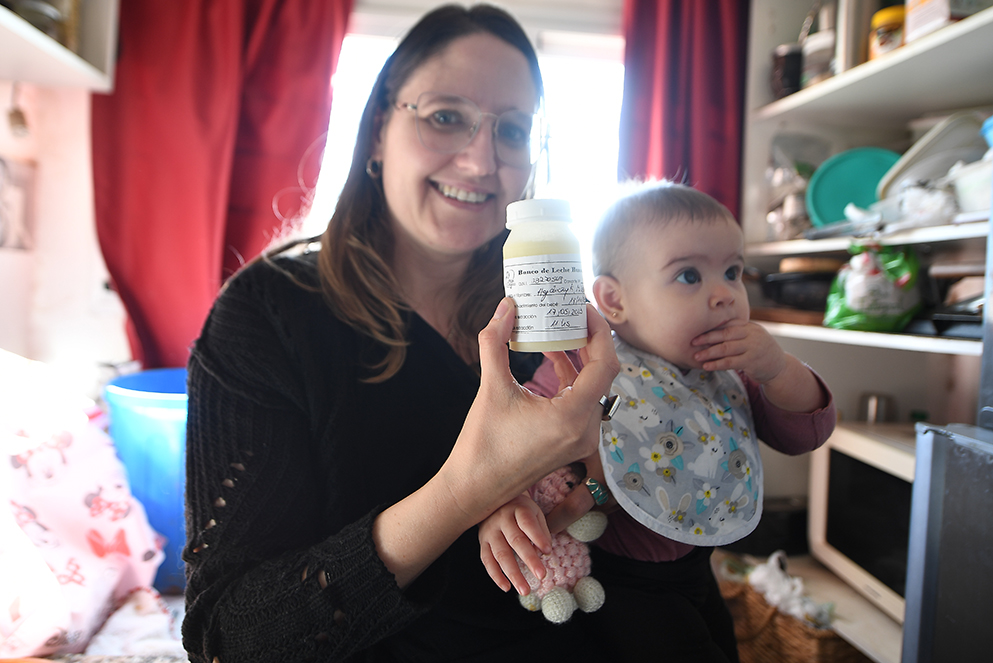 Mujeres de Córdoba donan semanalmente su leche para nutrir a bebés de la región
