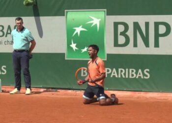 Debut triunfal de Olivieri en el Roland Garros