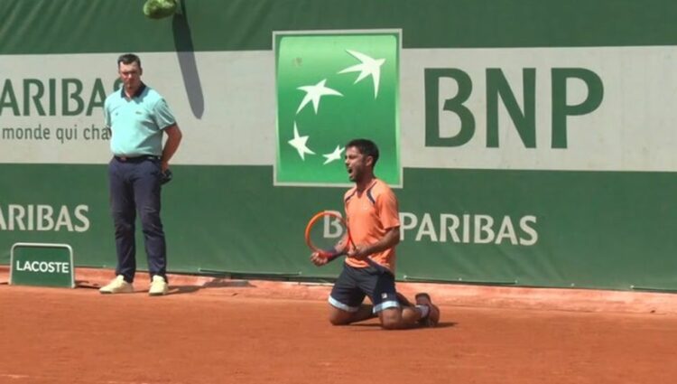 Debut triunfal de Olivieri en el Roland Garros