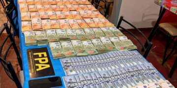 Un operativo de la FPA confiscó dosis de cocaína y una suma millonaria de dinero a un ciudadano peruano