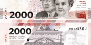 Ya circula el nuevo billete de 2.000 pesos, ¿qué medidas de seguridad tiene?