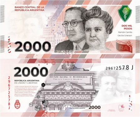 Ya circula el nuevo billete de 2.000 pesos, ¿qué medidas de seguridad tiene?