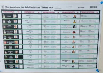 Se presentó la boleta única