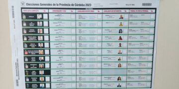 Se presentó la boleta única