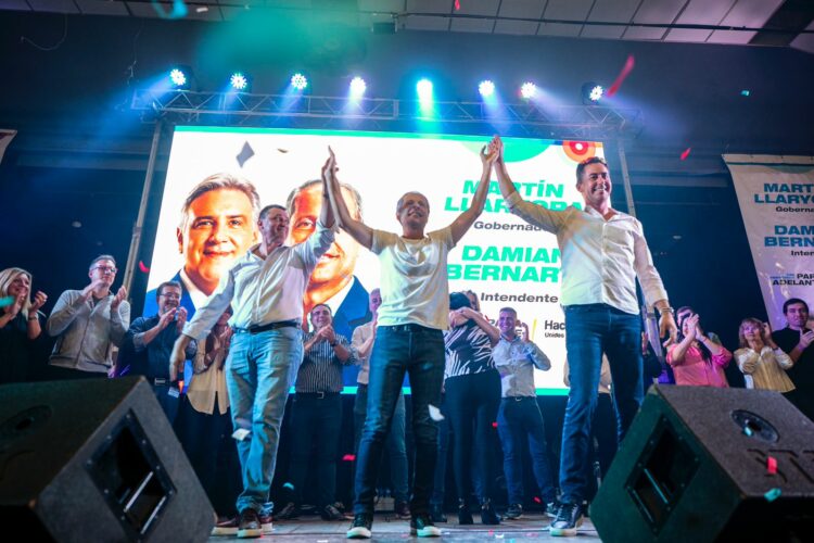 Calvo acompañó a Bernarte en el lanzamiento de su candidatura a intendente de San Francisco