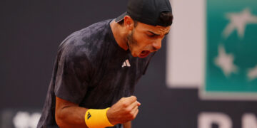 Cerúndolo le ganó a Sinner y avanzó a los cuartos de final en el Masters 1000 de Roma