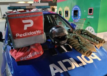 Aprehenden a un ladrón que se hacía pasar por delivery en barrio Alto Verde
