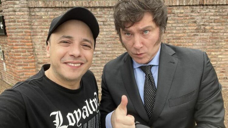 El Dipy se postuló como intendente de la Matanza en representación de Milei