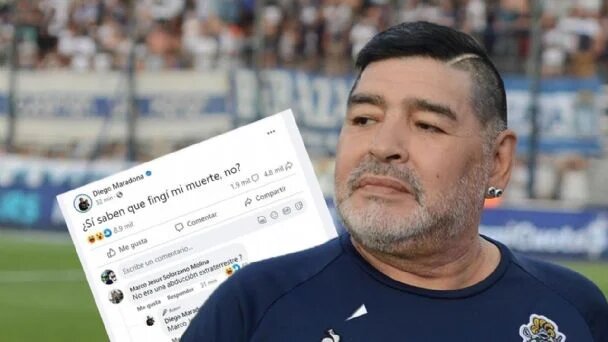Hackearon las redes sociales de Maradona y los mensajes posteados generaron indignación
