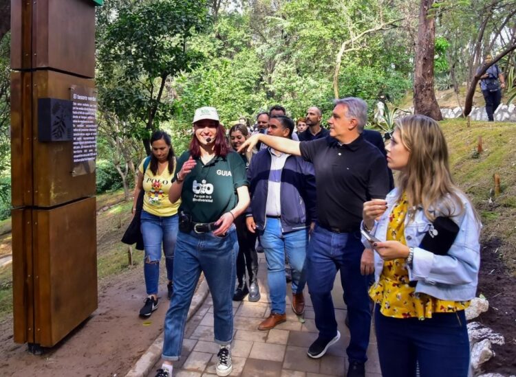 El intendente Martín Llaryora recorrió el último viernes el ex Zoo, en el Parque.