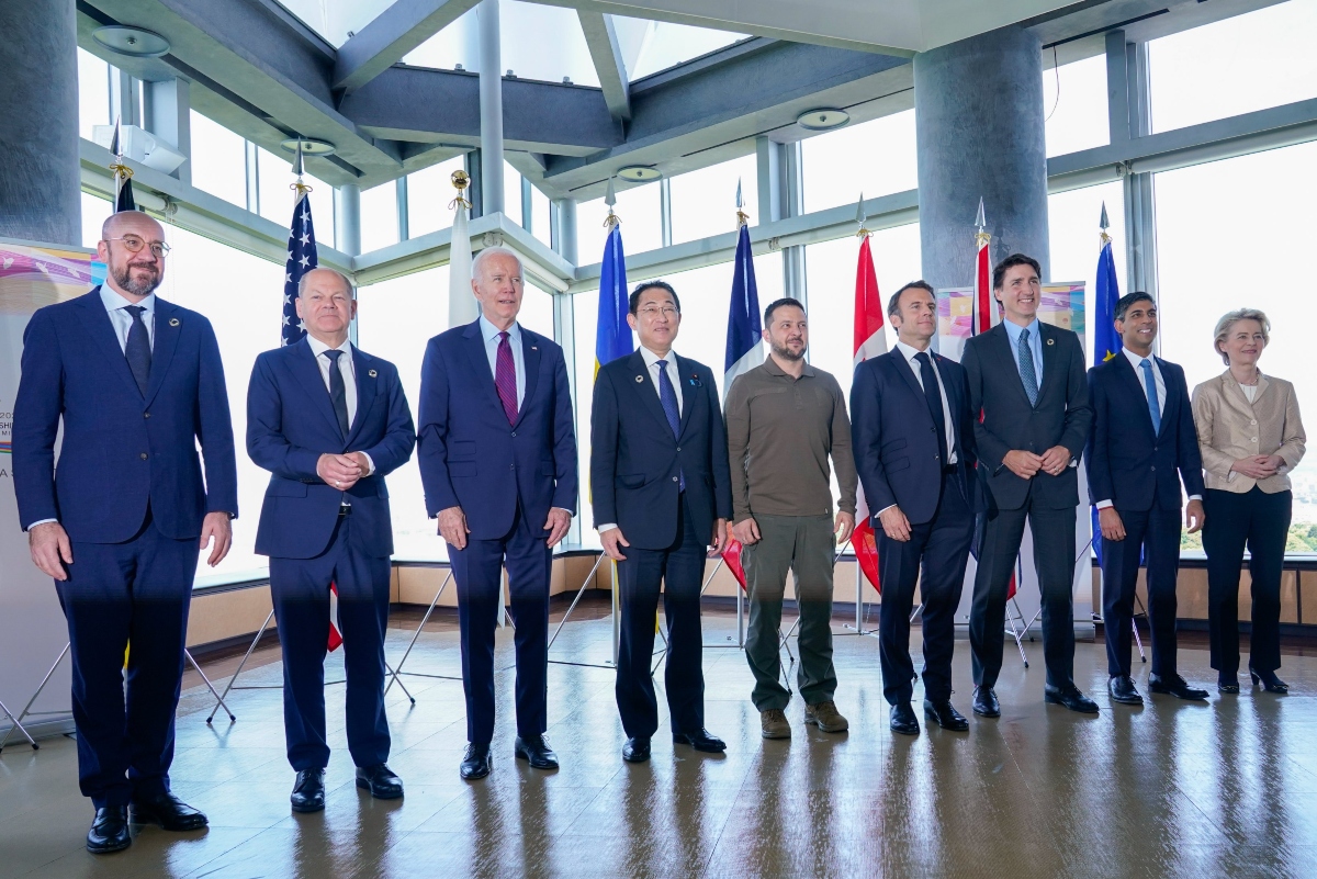 La cumbre del G7 criticó a China y ratificó su apoyo a Ucrania