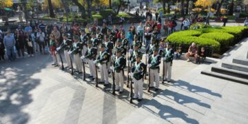 La Ciudad rindió su homenaje en el aniversario de la Creación del Himno Nacional