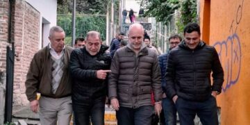 Juez encabezó junto a Larreta una gira de campaña por el interior