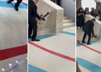 Una cucaracha, la inesperada protagonista de la alfombra roja de la Met Gala 2023