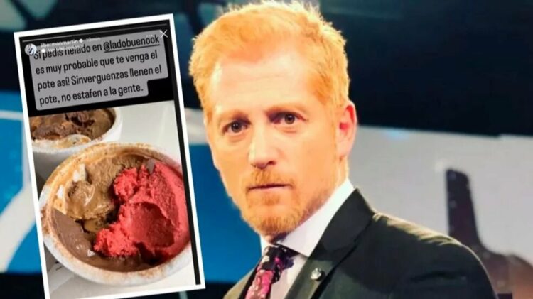 Liberman reclamó helado como canje y terminó siendo humillado por el local