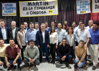 Dirigentes del PRO respaldaron a Llaryora para la Gobernación