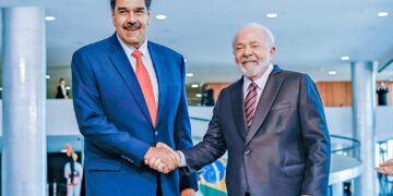 Maduro está en Brasil y recibió un contundente respaldo de Lula