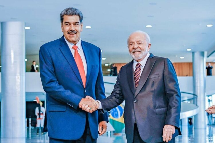 Maduro está en Brasil y recibió un contundente respaldo de Lula