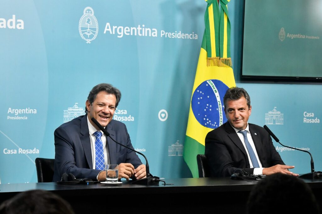 El ministro de Hacienda de Brasil pidió a Estados Unidos que le dé una mano a Argentina con el FMI