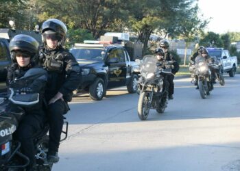 Se realizó un megaoperativo policial en la zona sur de la ciudad