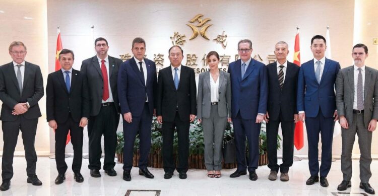 El equipo argentino compartió una ronda de negocios con empresas chinas.