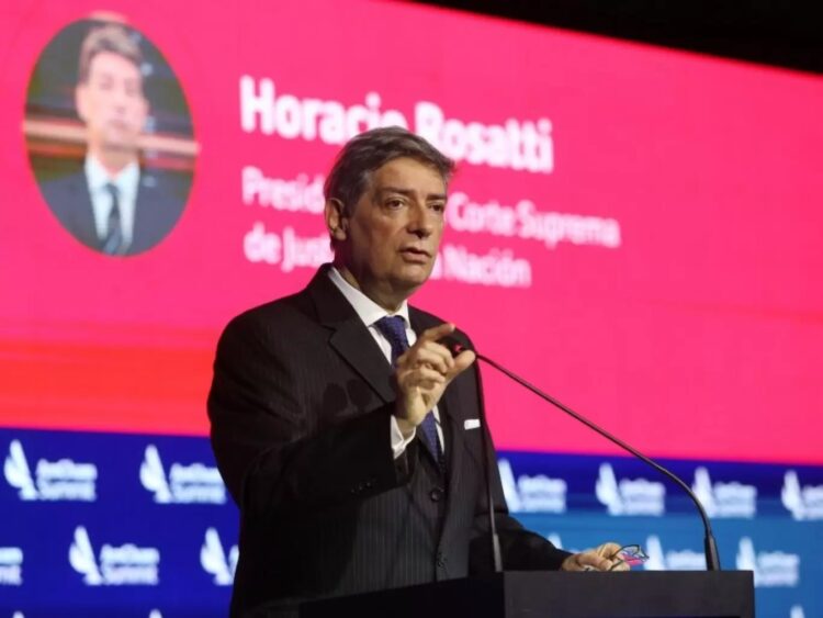 El presidente de la Corte Suprema, Horacio Rosatti.