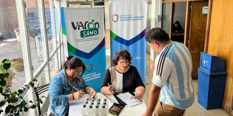 Arrancó el programa de salud “Varón Sano”