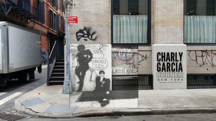 Una esquina neoyorkina llevará el nombre de Charly García