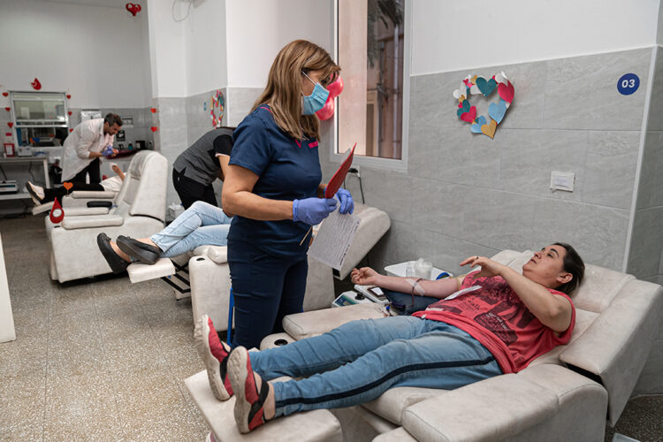 Sangre segura: siguen las colectas para promover la donación habitual