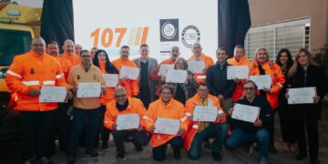 El servicio de emergencias 107 logró una nueva certificación