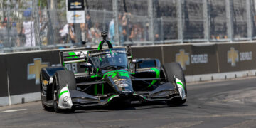 Canapino terminó 14º en Detroit