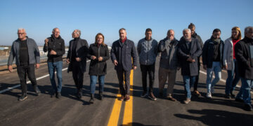 Segundo anillo de Circunvalación: Schiaretti supervisó el final de obra del primer tramo