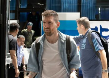Lionel Messi ya está en Beijing para los amistosos de la doble fecha FIFA
