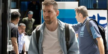 Lionel Messi ya está en Beijing para los amistosos de la doble fecha FIFA