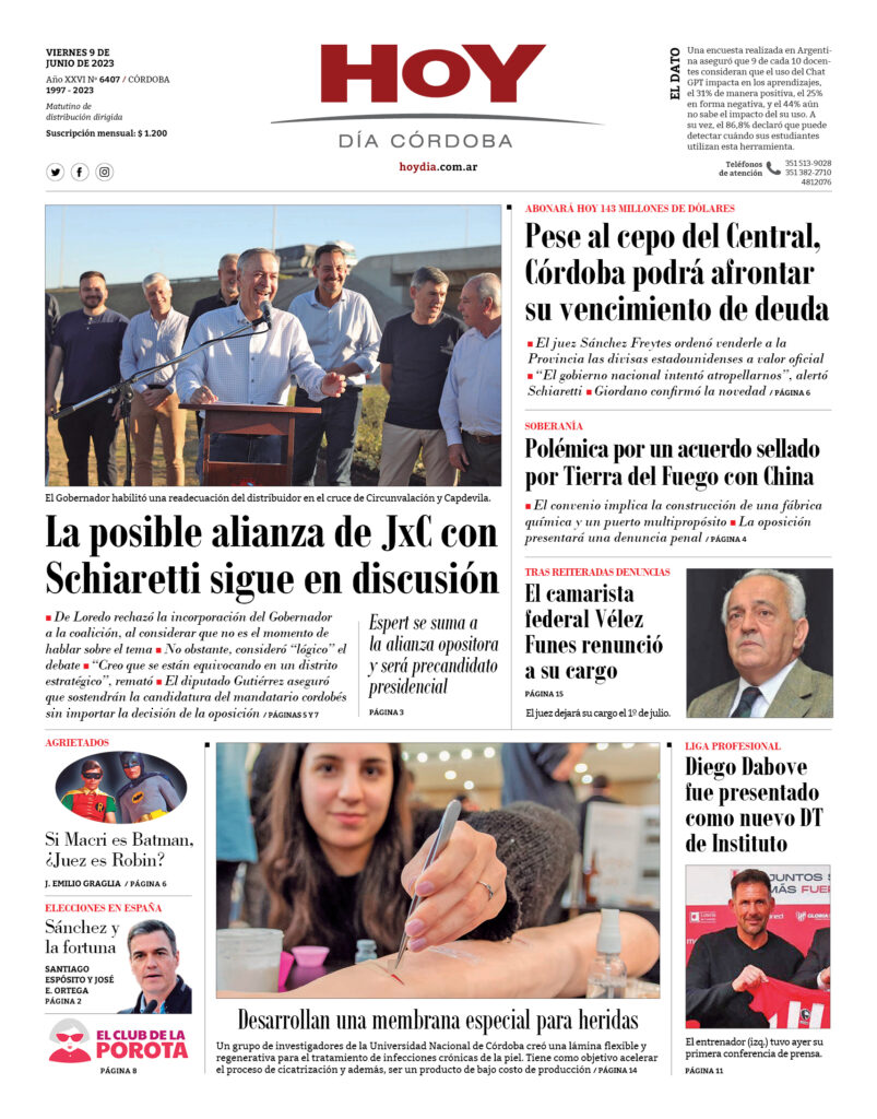 Portada 09.06.2023 Portada 09.06.2023
