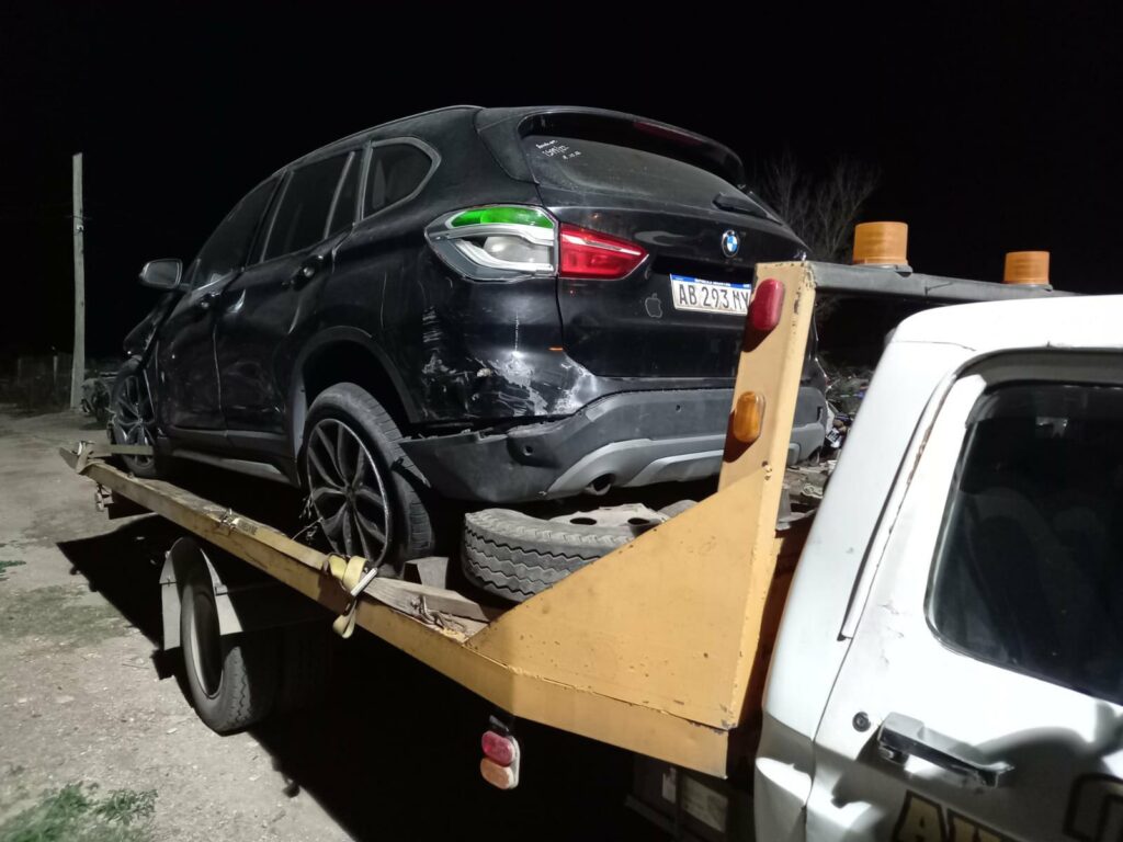 Peritan la computadora de la BMW conducida por Oscar González en el accidente