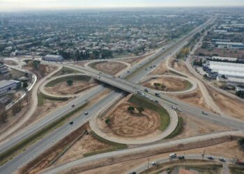 Finalizó la obra de ampliación del distribuidor de tránsito en Valparaíso y San Antonio