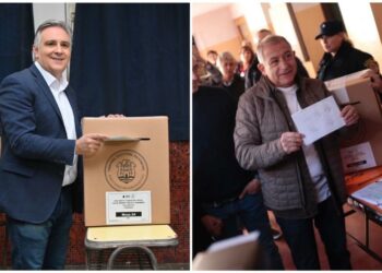 Los principales candidatos emitieron su voto antes del mediodía