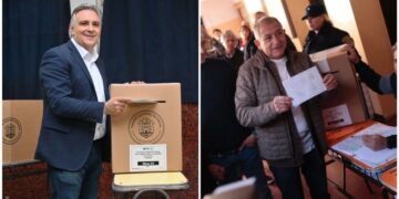 Los principales candidatos emitieron su voto antes del mediodía