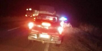 Dos víctimas fatales producto de un choque cerca de la localidad de Obispo Trejo