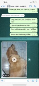 Les robaron la perra de compañía de su hija con epilepsia y los extorsionaron