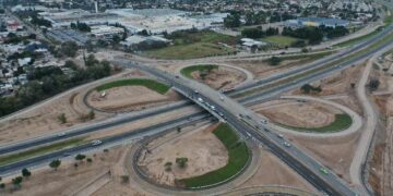 Quedó habilitado al tránsito el distribuidor de Circunvalación y Camino San Carlos