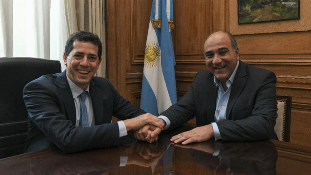 La fórmula De Pedro-Manzur cada vez más firme en UxP