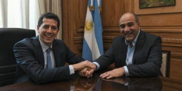 La fórmula De Pedro-Manzur cada vez más firme en UxP