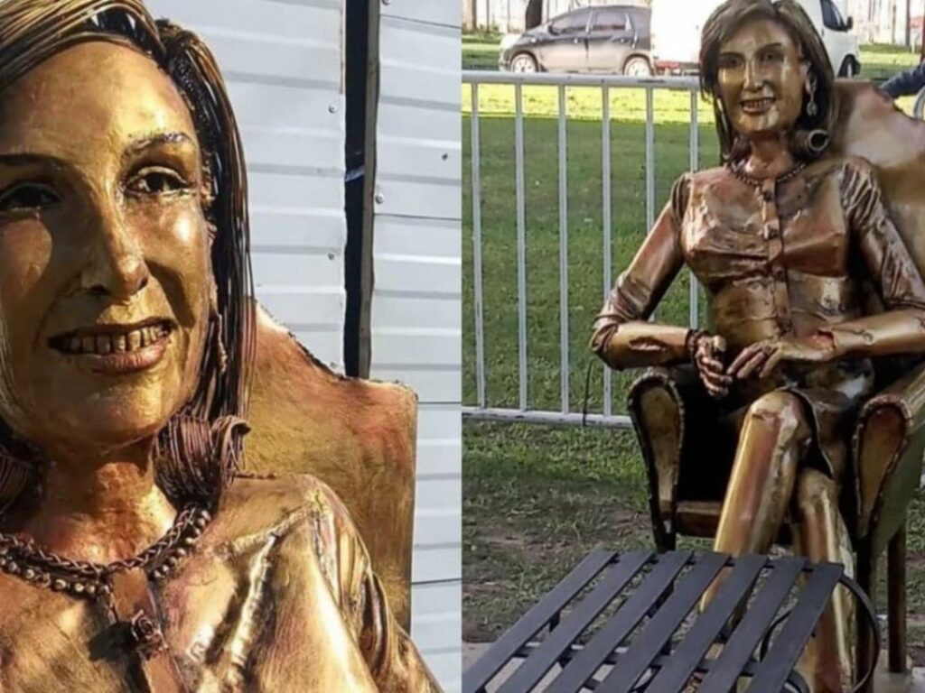 El autor cordobés de la escultura de Mirtha Legrand rompió el silencio