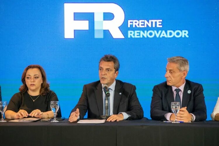 Massa traza su camino político en el Congreso del Frente Renovador