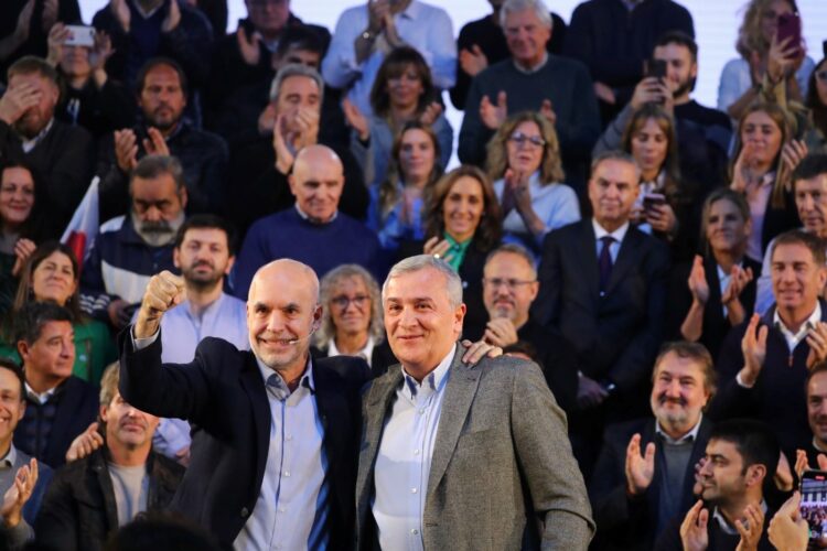 Larreta y Morales lanzaron su campaña en un acto en Tres de Febrero.