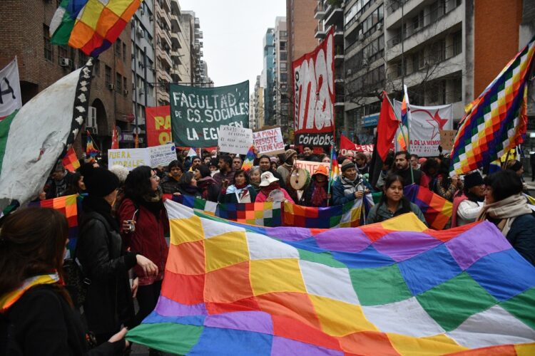 Marcharon en Córdoba para reclamar por represión en Jujuy