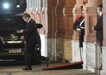 Alberto Fernández y Sergio Massa se reunieron a solas en Casa Rosada